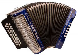 Аккордеон диатонический HOHNER Corona III ADG dark blue