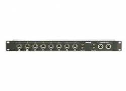 SHURE RKC800 Коммутатор с разъёмами XLR и 6,3 мм Jack для подключения к микшерам SCM800 и SCM810, рековая панель