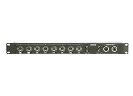 SHURE RKC800 Коммутатор с разъёмами XLR и 6,3 мм Jack для подключения к микшерам SCM800 и SCM810, рековая панель