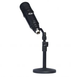 1191113 МК-119 Микрофон конденсаторный, черный, деревянный футляр, Октава