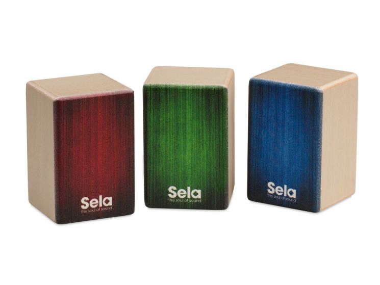 SE-108 Mini Cajon Набор мини шейкеров, 3 шт, Sela