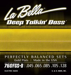 760FGS-B Gold Flats  45-128,  La Bella