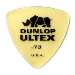 Dunlop 426P073 Ultex Triangle 6Pack  медиаторы, толщина 0.73 мм, 6 шт.