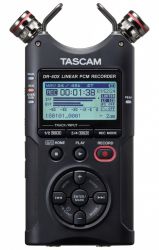 TASCAM DR-40X портативный цифровой аудиорекордер wav/mp3, встроенный аудиоинтерфейс