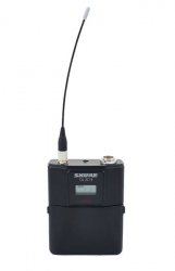 SHURE QLXD1 G51 цифровой поясной передатчик металлический, 470-534 МГц, разъем TQG/TA4F. Черный