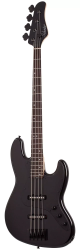 Бас-гитара SCHECTER J-4 ROSEWOOD FB G.BLK  - бас-гитара 4-струнная. 21 лад, корпус: ольха, гриф: клён, накладка палисандр, на болтах, звукосниматели: 2х Schecter USA MonsterTone-J, регилуровки:2х громкость, тон (push-pull), цвет Gloss Black (BLK)