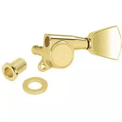 Gotoh SG381-HAPM-04-G  колки локовые, автозажим, регулируемые, 3+3, gold, тюльпан