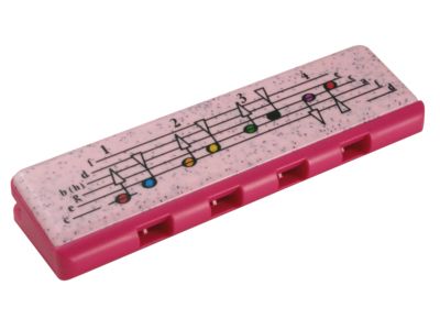 M91313 Speedy Губная гармошка, детская, розовая, Hohner