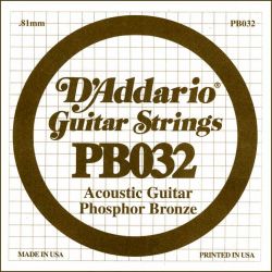 PB032 Phosphor Bronze  D'Addario