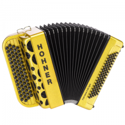 Баян HOHNER Fun Nova II 80 light gold glitter (C-Stepped)