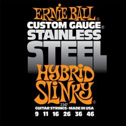 P02247 Hybrid Slinky Steel 9-46, Ernie Ball
