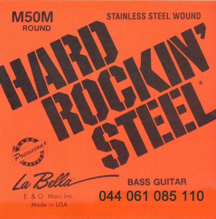 M50M Комплект струн для 4-струнной бас-гитары 44-110 La Bella