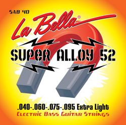 SAB40 Super Alloy 52  40-95, Extra Light, La Bella