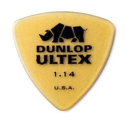 Dunlop 426P114 Ultex Triangle 6Pack  медиаторы, толщина 1.14 мм, 6 шт.