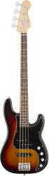 Бас-гитара FENDER American Elite Precision Bass RW 3-Color Sunburst