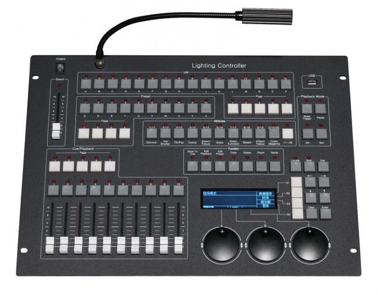 Световой DMX пульт EURO DJ Lightmaster 500