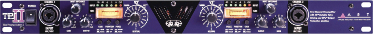 ART TPS II  2-х кан. ламповый предусилитель, V3 ("Variable Valve Voicing"), OPL