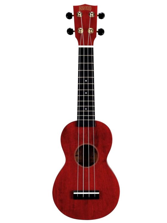 Mahalo MS1TRD Укулеле сопрано с чехлом, цвет красный