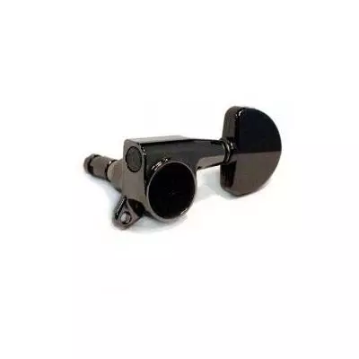 Gotoh SG381-HAPM-20-CK-(L3+R3)  колки локовые, автозажим, регулируемые, 3+3, черный хром, grover lar