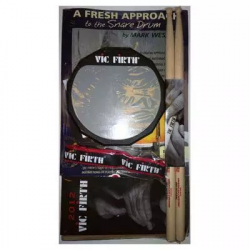 Vic Firth FASP  Fresh Approach Starter Pack набор для занятий (палочки, пэд, книга, постер, диски)