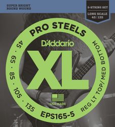 EPS165-5 ProSteels Custom Light, 45-135, D'Addario