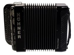 Баян HOHNER Fun Nova II 80 light black celluloid (B-Stepped)