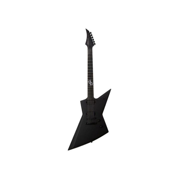 Solar Guitars E2.6C  электрогитара, цвет чёрный матовый, чехол в комплекте