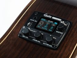 GGP-05 Звукосниматель для акустической гитары, с вибродинамиком, Guitto