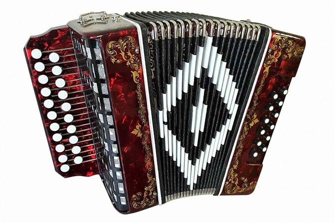 SZ48/1ХL-A-WH Шуйская гармонь