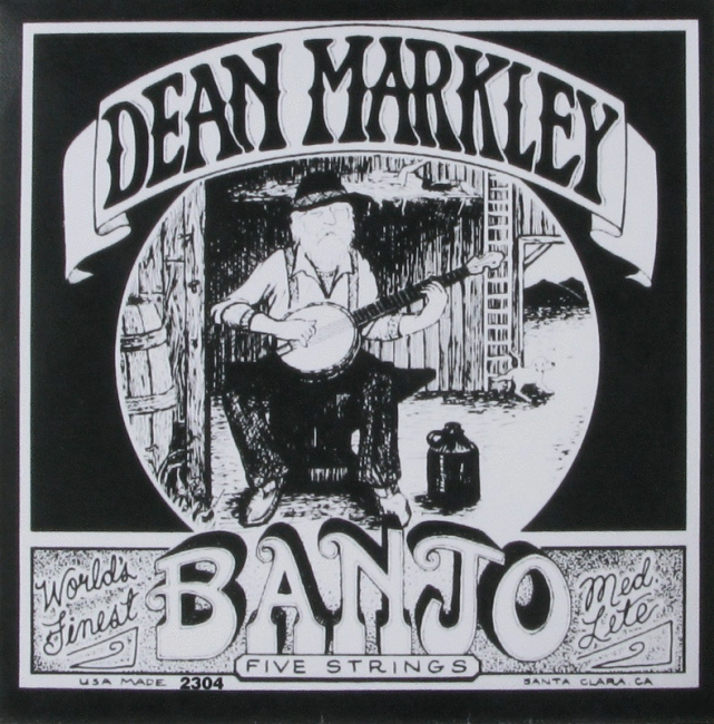 BANJO STRINGS Струны для банджо DEAN MARKLEY 2304 (10-11-15-24w;10) 5 струн