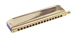 Губная гармоника хроматическая HOHNER Super 64C 7583/64 C gold