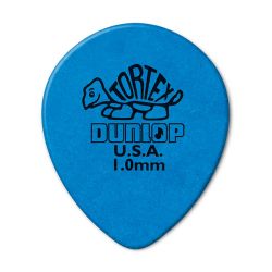 413R1.00 Tortex Teardrop Медиаторы 72шт, капля, толщина 1,00мм, Dunlop