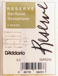 DLR0240 Reserve Трости для саксофона баритон, размер 4.0, 2шт, Rico