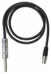 SHURE WA302 Инструментальный кабель мини TA4F/6,3 мм Jack, 0,75 м