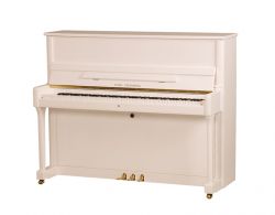 190014-2MK Performance P118 Пианино акустическое, белое, латунная фурнитура, W.Steinberg