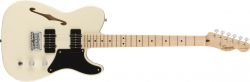 SQUIER Paranormal Cabronita Telecaster® Thinline, Maple Fingerboard, Olympic White  