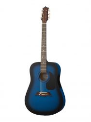 ACS-41BLS Гитара акустическая, синий санберст, Niagara