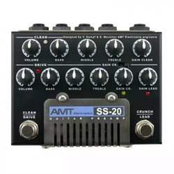 AMT SS-20  Гитарный ламповый преамп, б/ п 12В в комплекте