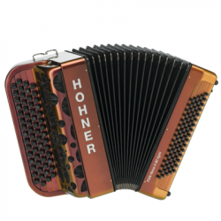 Баян HOHNER Fun Nova II 80 light red to gold (B-Stepped)