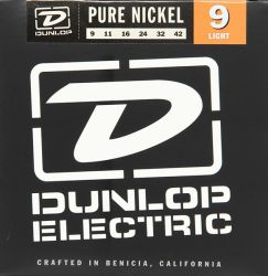 DEK0942 Pure Nickel Комплект струн для электрогитары, никель, Light, 9-42, Dunlop