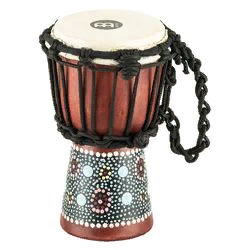 Meinl HDJ8-XXS  мини-джембе 4 1/2" African Style, цвет Flower Design
