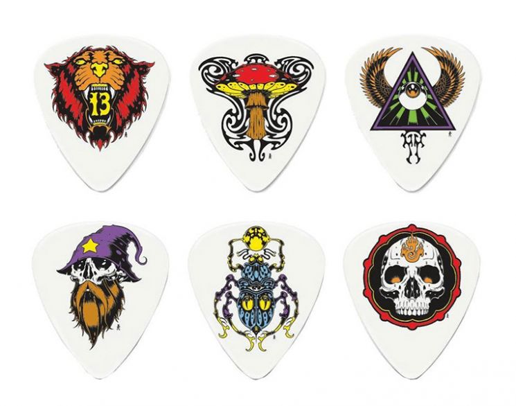 BL115P.60 Alan Forbes S2 Медиаторы 6шт, толщина 0,60мм, Dunlop