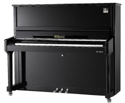 W126BL Пианино акустическое, черное, с банкеткой Wendl&Lung