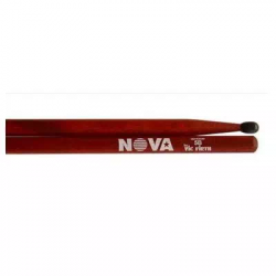 Vic Firth N5BNR  палки, орех, нейлоновый наконечник, красные