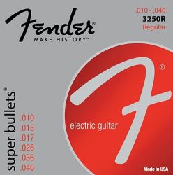 Fender STRINGS NEW SUPER BULLET 3250R NPS BULLET END 10-46