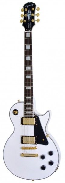 Электрогитара EPIPHONE LES PAUL CUSTOM PRO ALPINE WHITE
