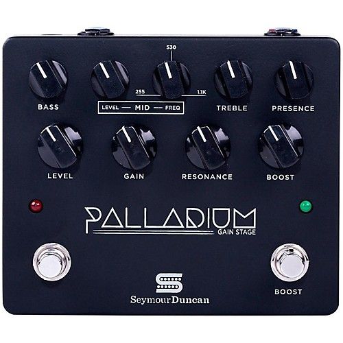 SEYMOUR DUNCAN Palladium Gain Stage Pedal, Black напольная педаль эффекта...
