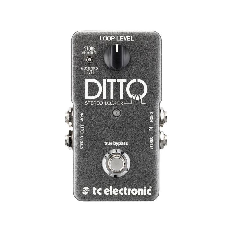 T.C. Electronic Ditto Looper Педаль лупер, бесконечное наложение, редактирование через USB, стерео в