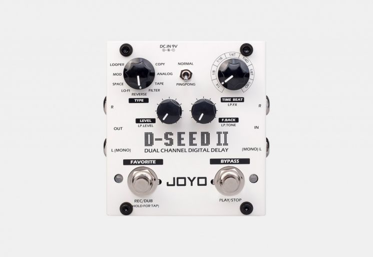 D-SEED-II Stereo Delay Педаль эффектов, Joyo