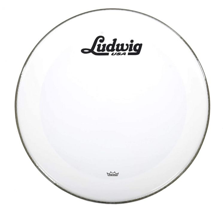 LW1222P3SWV Powerstroke 3 Пластик для бас-барабана 22", резонансный, белый, Ludwig